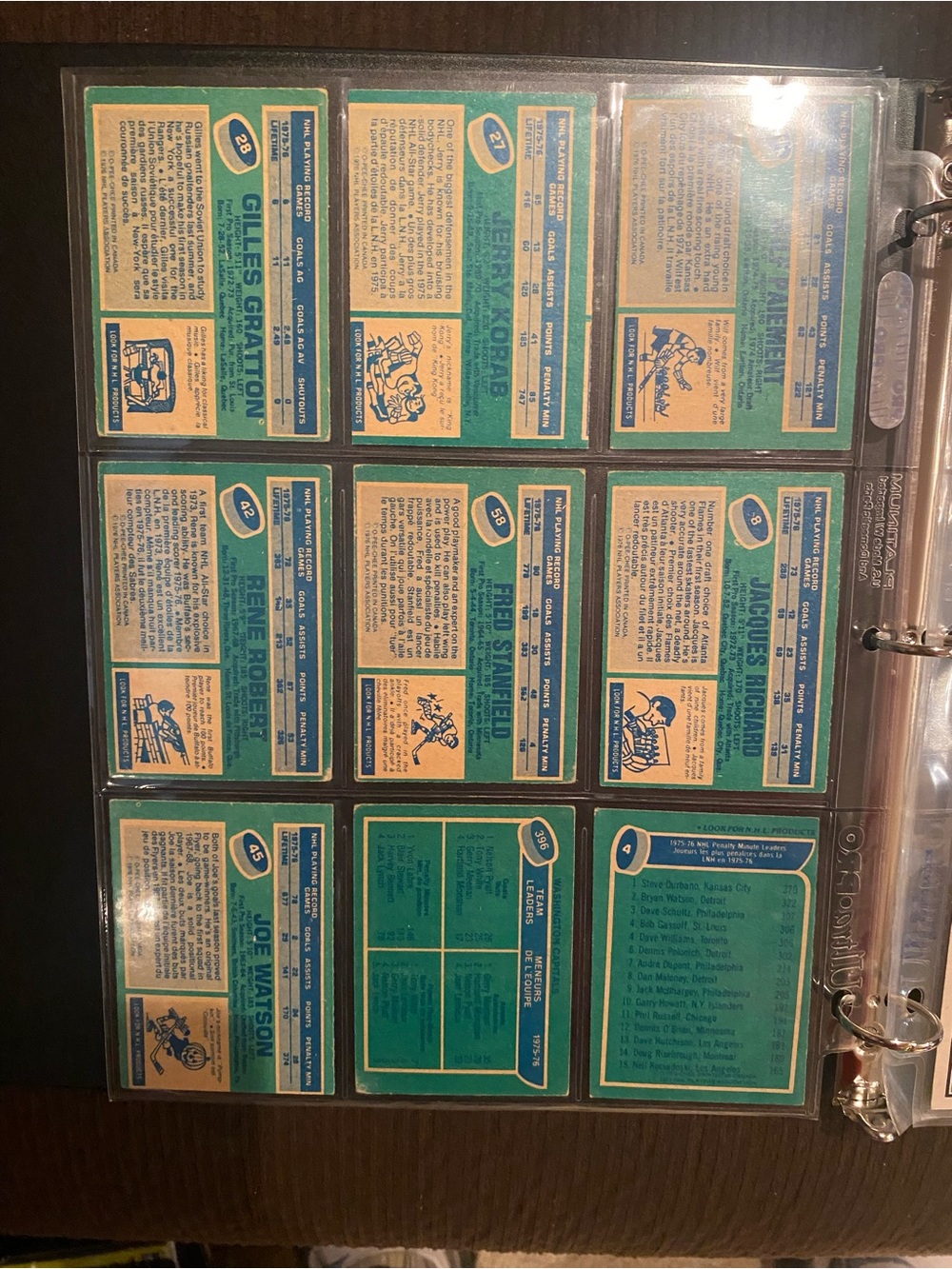 1976-77 OPC hockey card Lot (26 Cards) - Picture 2 of 7